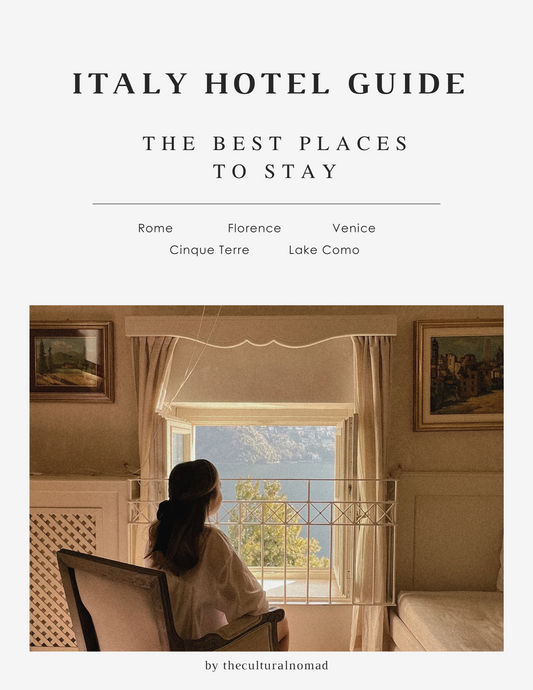 Italy Hotel & Airbnb Guide 2024